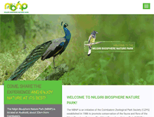 Tablet Screenshot of nbnaturepark.com